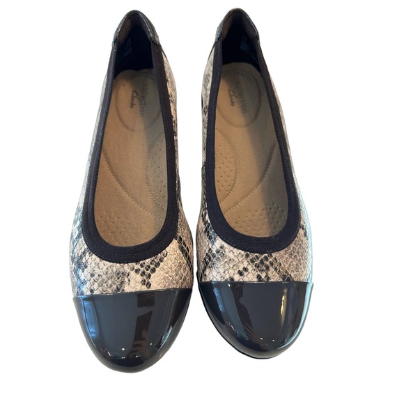 Clarks Women's Sara Orchid Ballet Flat - Stylish and Comfortable, Size 5.5W - Picture 9 of 10